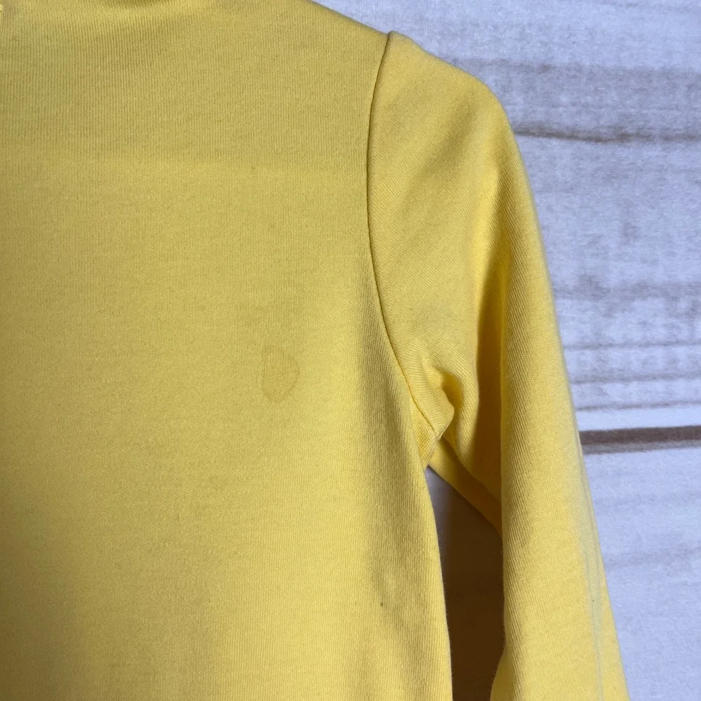 Ralph Lauren Baby Boys Yellow Long Sleeve Polo Romper Jumpsuit 12M‎